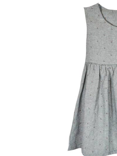 Robe gris clair pour fille pour la vente par Kalimera Clothing Athens