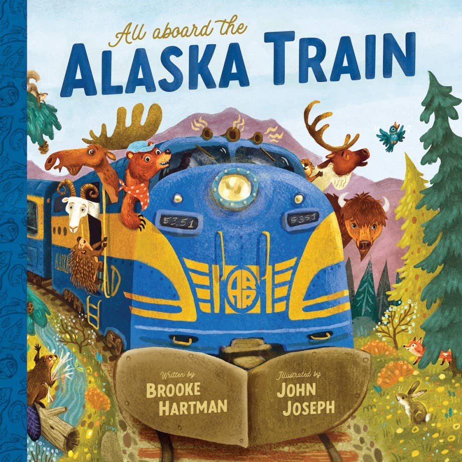 Abrams - Wholesale Preschool Book (3-5) - All Aboard the Alaska Train0