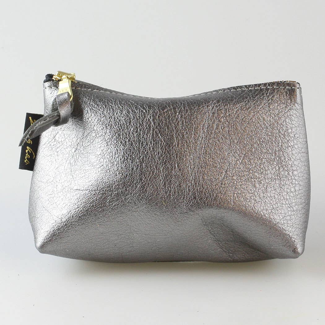 Zina Kao Exclusives – wholesale Make-up/cosmetic bag – The Smaller Metallic Makeup Clutch: 2 sizes! Bardot & Turner10