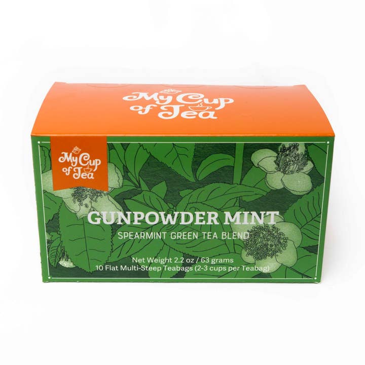 Gunpowder Mint Green Tea for wholesale by My Cup of Tea