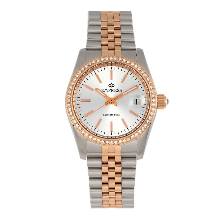Empress - Wholesale Wrist Watch - Women's - Empress Constance Automatic Bracelet Watch with Date