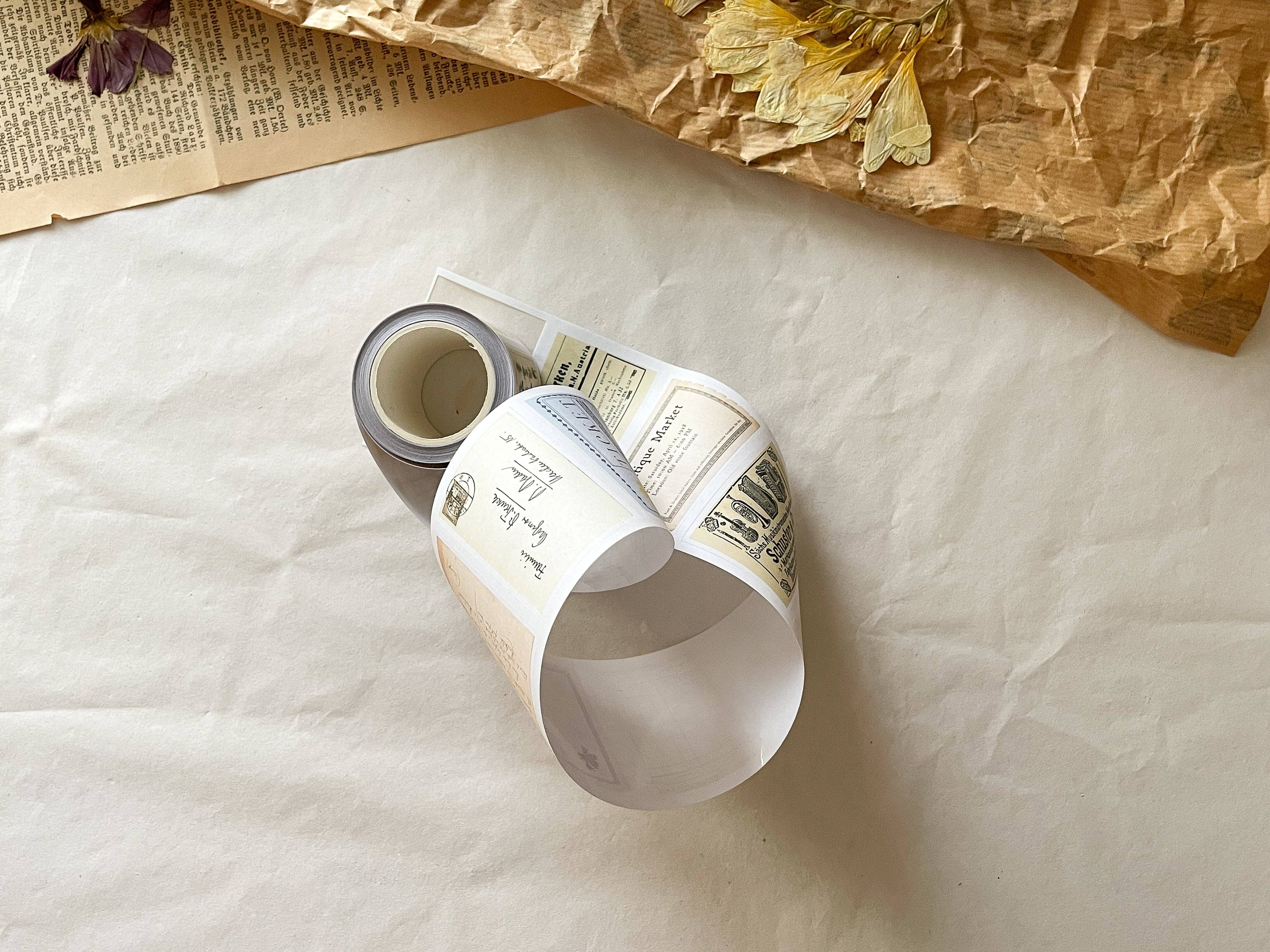 samesjournal - Wholesale Washi Tape - Vintage Ticket Sticker Tape5