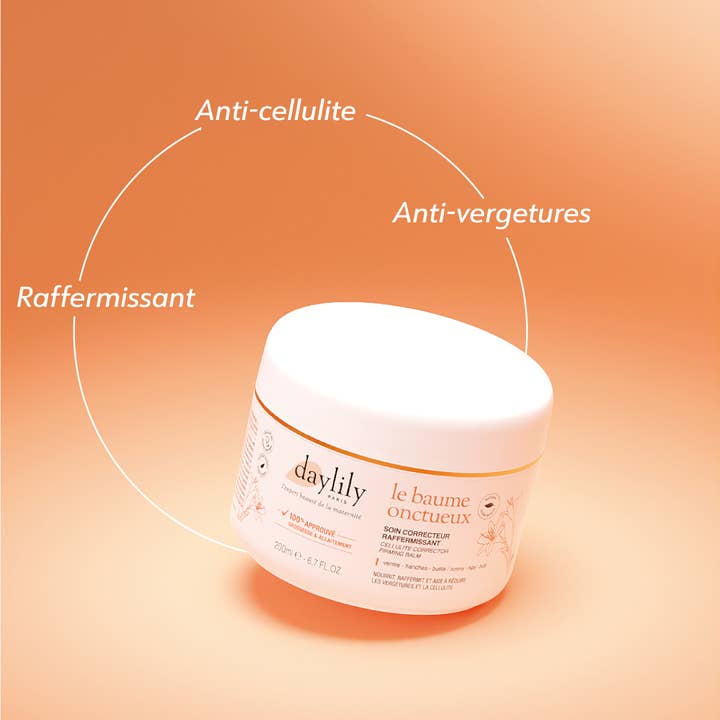 Daylily Paris - Wholesale Belly Oil/Butter - Maternity - The Creamy Balm - Firming & Anti-Cellulite1