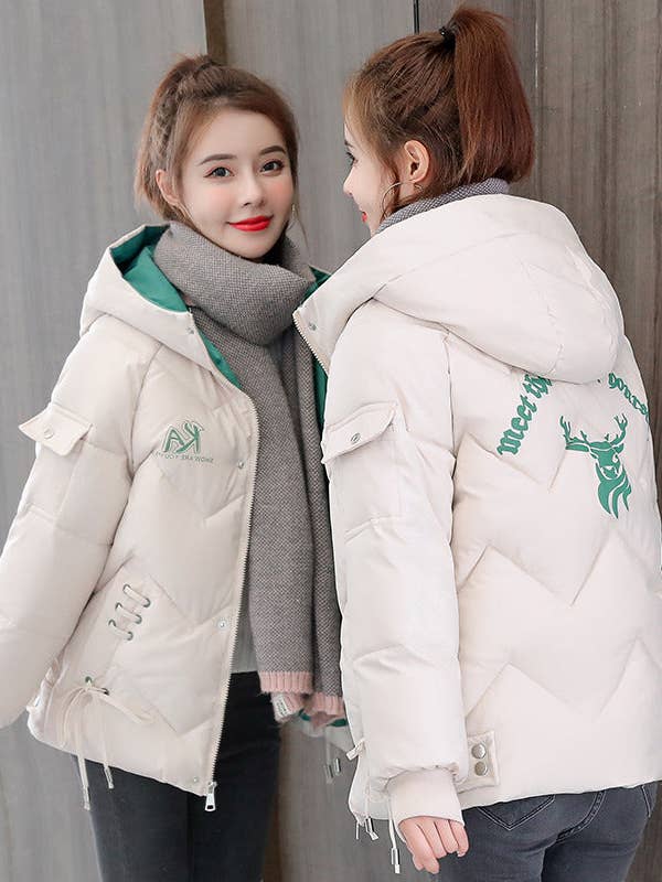 Marayn - Wholesale Puffer Jacket - Women's - Chic 2025 Winter Puffer Jacket Korean Style Warm Loose #24