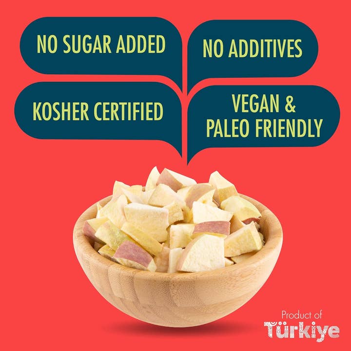 MAG - Wholesale Dried/dehydrated fruit - MAG Freeze Dried Fruit Snacks Frozen Fuji Apples Slices Fres3