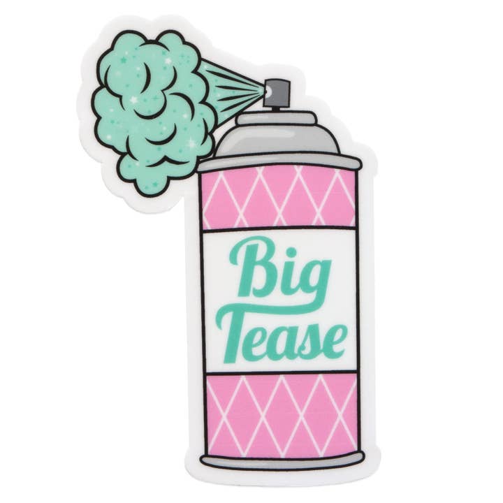 Big Tease Sticker for wholesale by Smarty Pants Paper