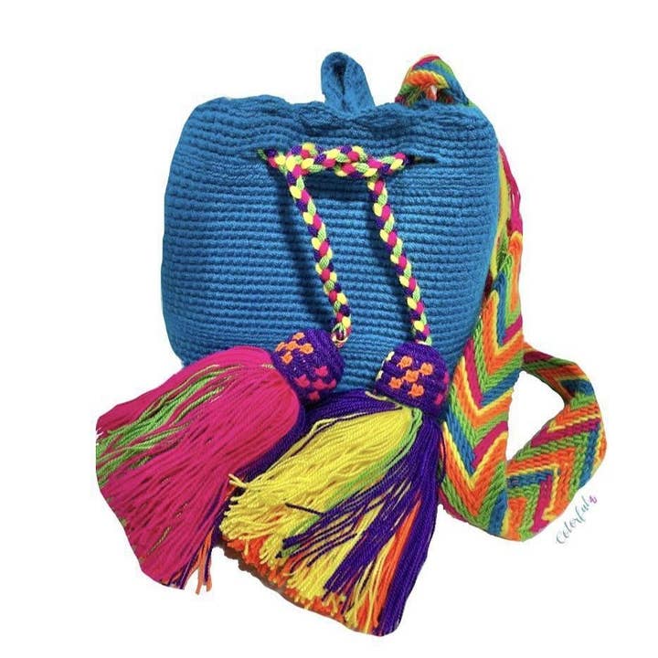 Colorful 4U - Wholesale Crossbody Bag - Women's - Neon Colors Mini Crochet Bags | Spring/Summer2