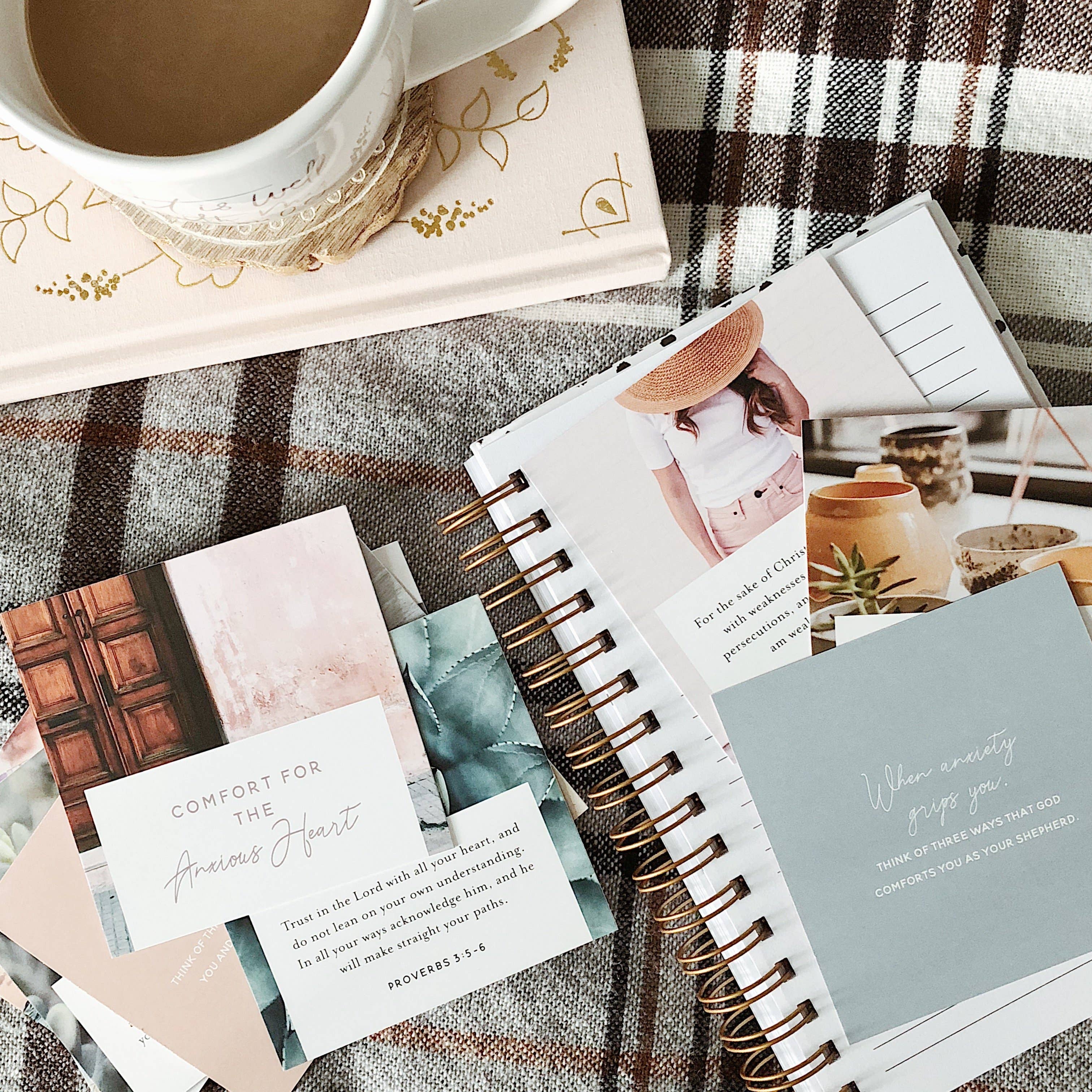 The Daily Grace Co - Wholesale Religious Card - Comfort for the Anxious Heart Verse Cards3