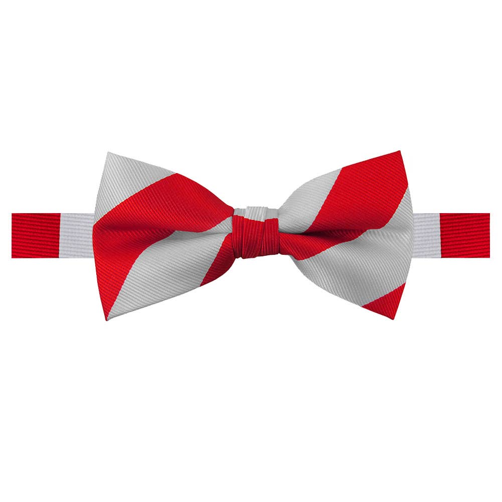 Jacob Alexander – Großhandel Fliege – Herren – Herren 1-Zoll College-Streifen Gewebte Fliege15