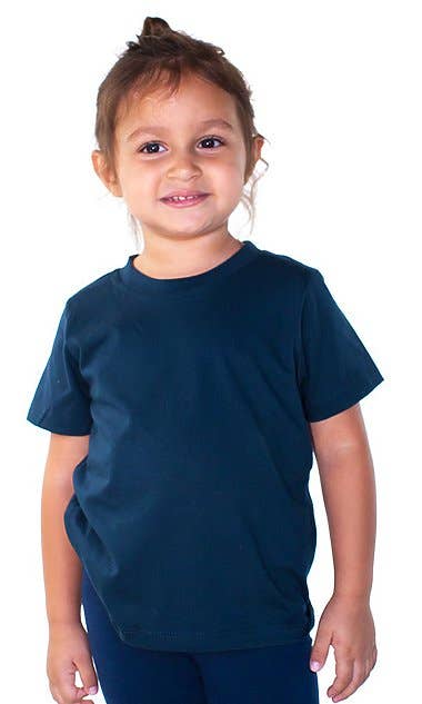 Royal Apparel - Wholesale T-Shirt - Kids - Toddler Organic Short Sleeve Crew Tee7