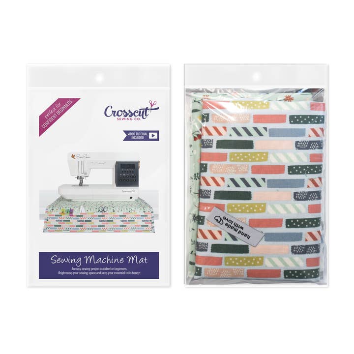 Crosscut Sewing Co. - Wholesale Craft Sewing Kit - Sewing Machine Mat Sewing Kit - Sewing Project Kit for Beginners8