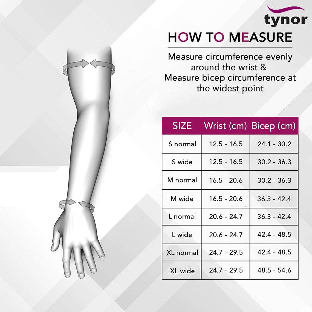 Tynor – wholesale Body brace/support – Compression Arm Sleeve Garment with Shoulder Cover11