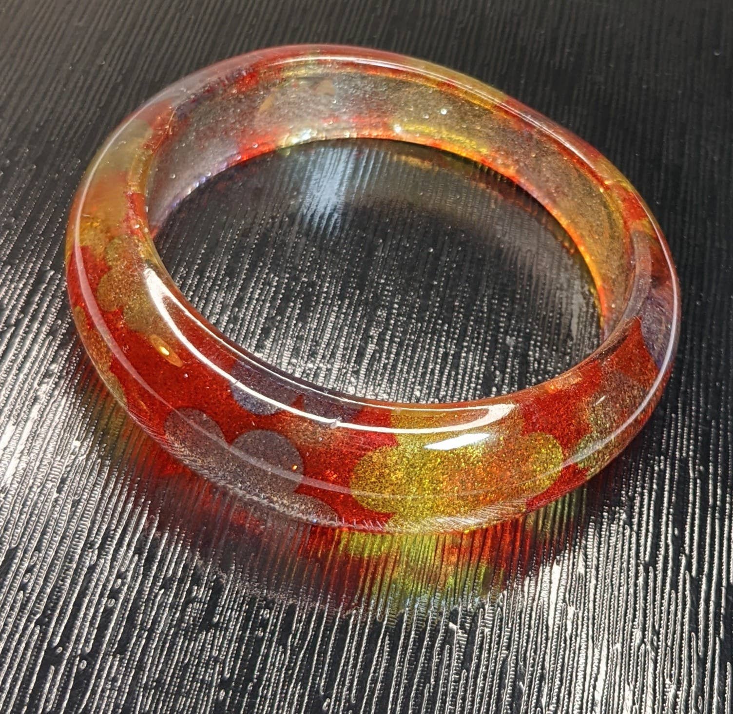 Fiona Accessories - Wholesale Bangle Bracelet - Bangle Bracelet Retro Resin Bangle Variety1