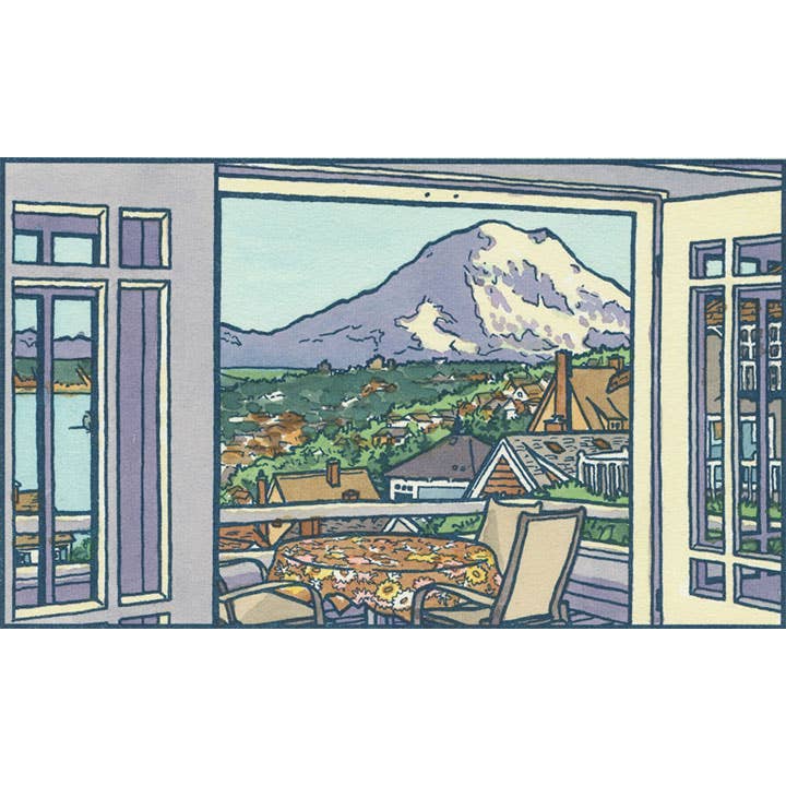 Anagram Press - Wholesale Art Print - Craftsman Balcony giclée print1