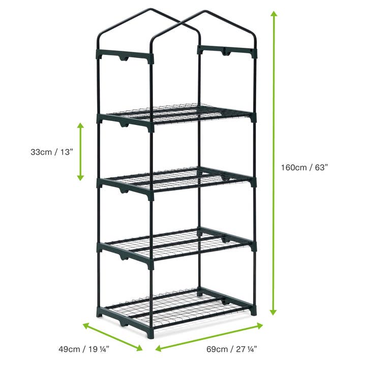 Bramble - Wholesale Plant Pot - 4 Tier Mini Greenhouse
