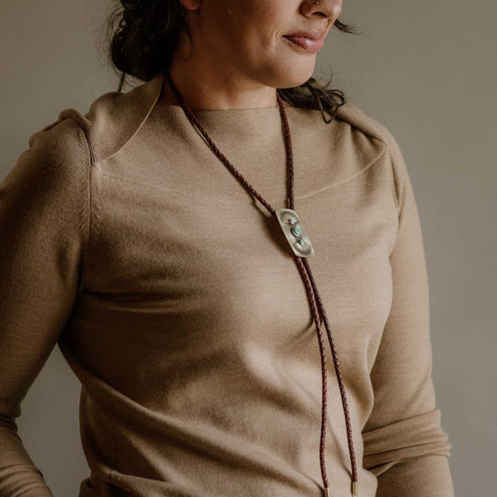 Yarrow Bolo Tie for wholesale by Commonform