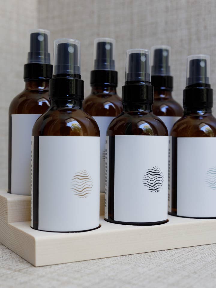 POS 4oz Bottle Display - 2 tier / 6 slot for wholesale by OZCO Goods