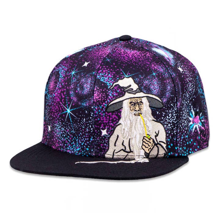 Toking Wizard Galaxy Fitted Hat for wholesale by Grassroots California