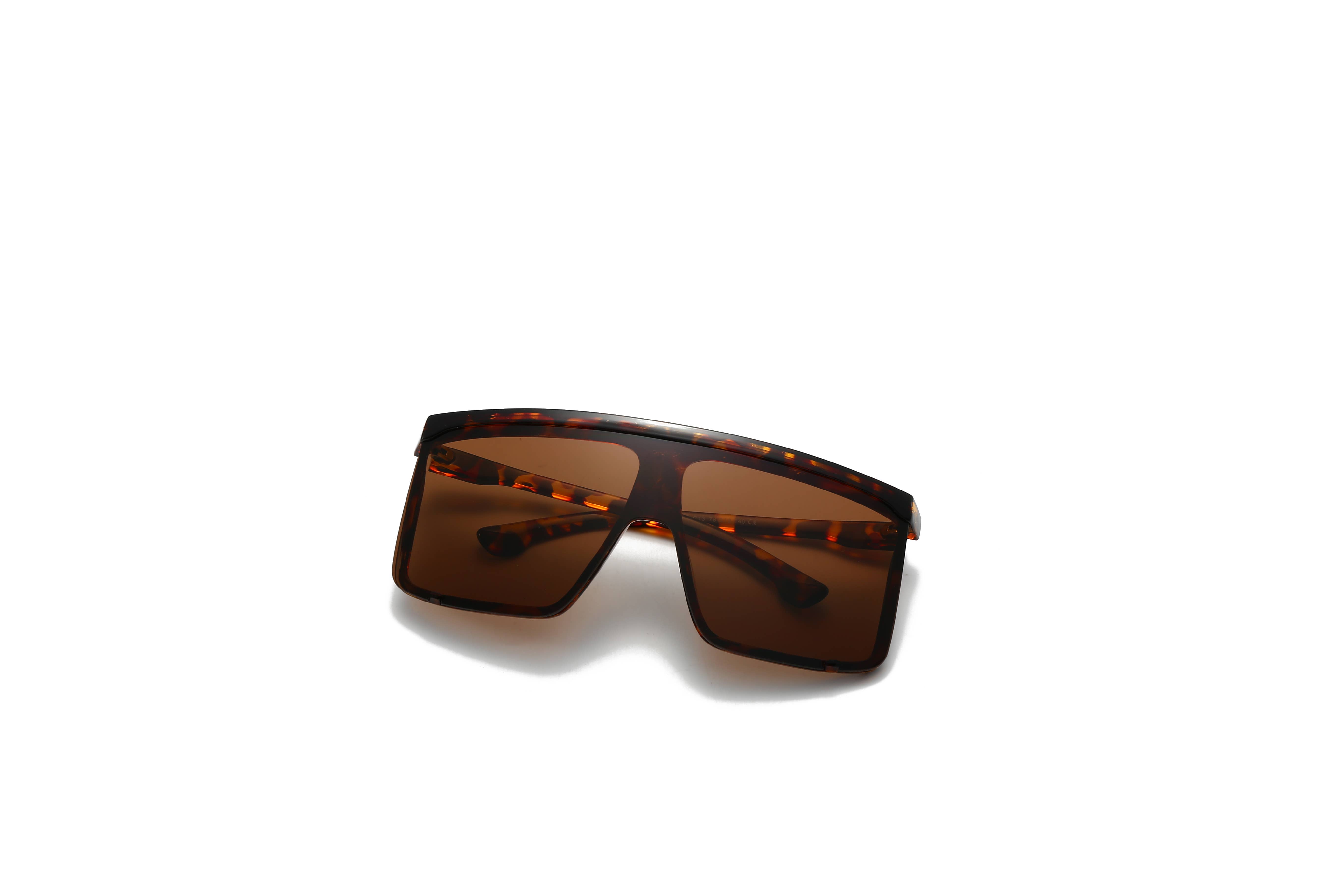 Trio Trading - Wholesale Sunglasses - Unisex - Oversized Shield Sunglasses UV400 Lightweight PC Frame 7