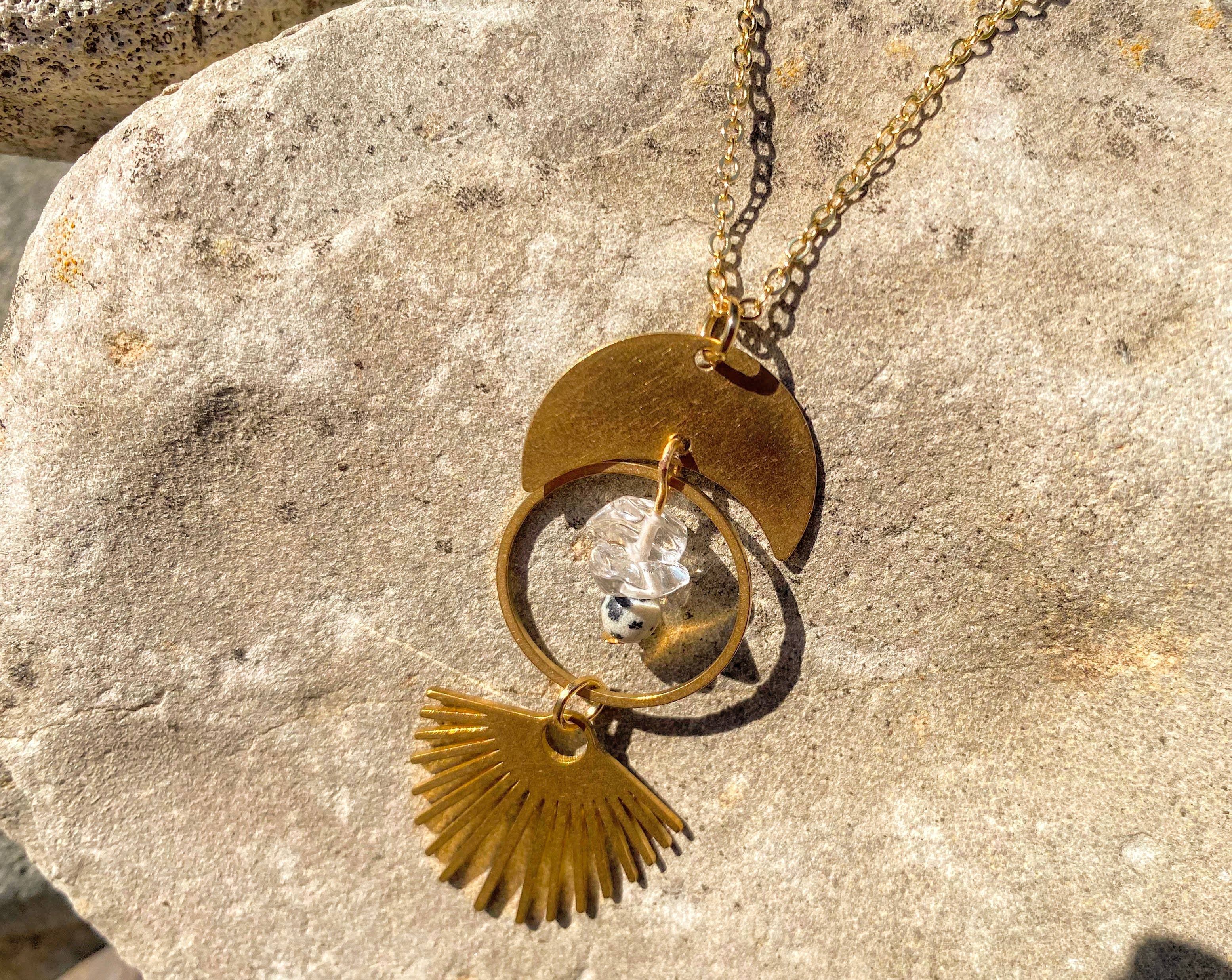 Bold as Love Belongings - Wholesale Pendant/Charm Necklace - Boho Chic Jewelry for Hippie Store Bulk Necklaces for Rustic1