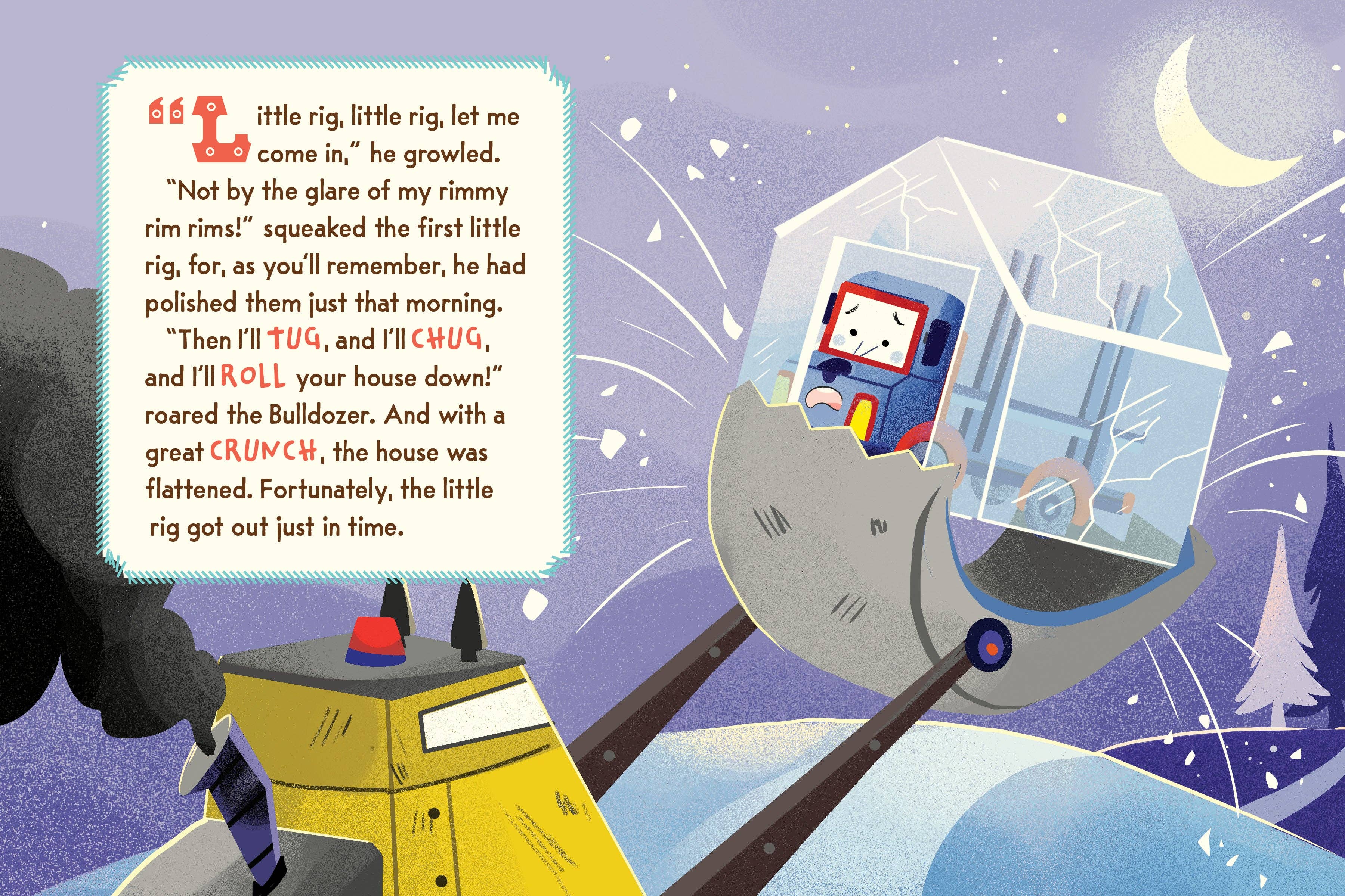 Bushel & Peck Books - Wholesale Preschool Book (3-5) - Truck Tales: The Three Little Rigs and the Big Bad Bulldozer7