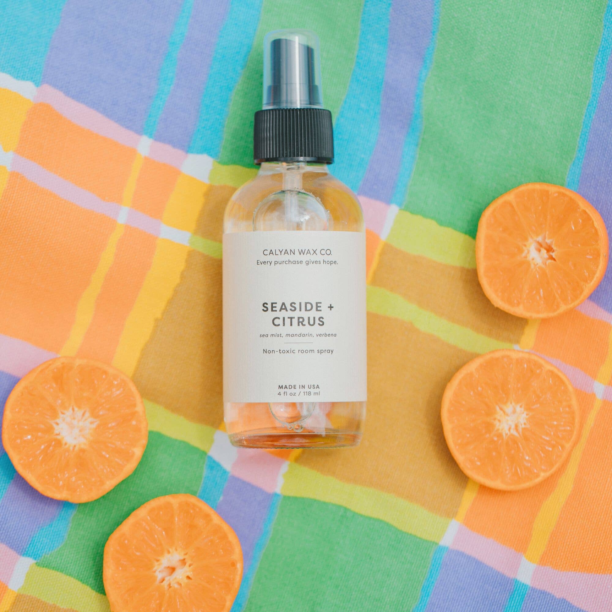 Calyan Wax Co. - Wholesale Room & Linen Spray - Seaside + Citrus - Room Spray8
