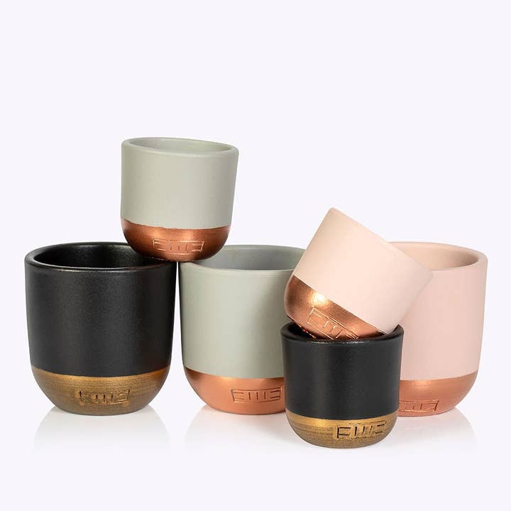 The Little Botanical - Wholesale Plant Pot - Indoor Metallic Dipped Pot/ Planter10