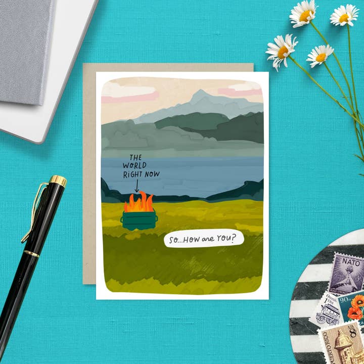 Barone and Co. - Wholesale Everyday Greeting Card - The World Right Now Card3