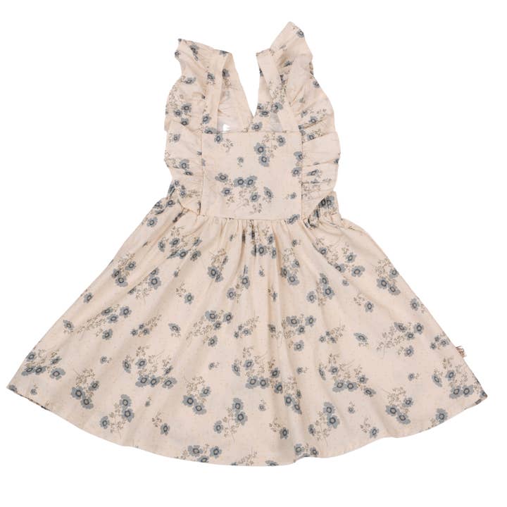 Oda Dress - Blue Floral for wholesale by Julie Dausell