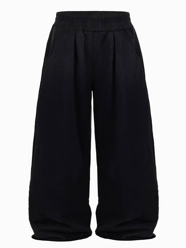 Pantalon de survêtement dégradé noir pour la vente par Protémoa
