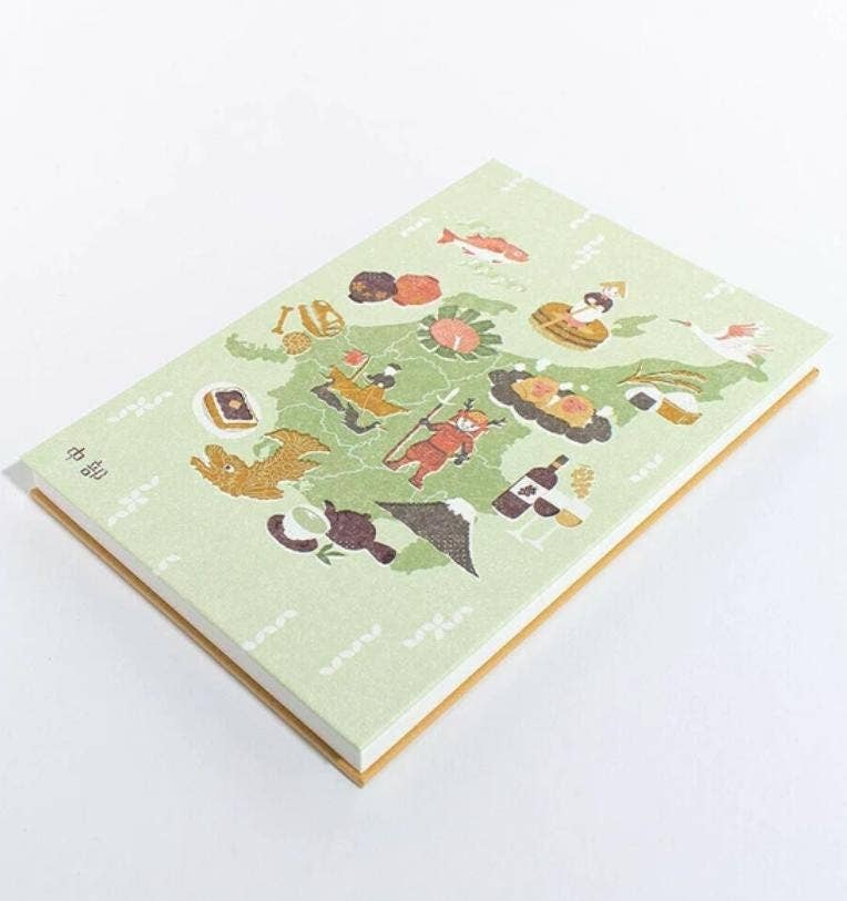 「FUNJI」In Japan - Vente Journal intime - Carnet de tampons Goshuincho japonais & Journal de voyage4