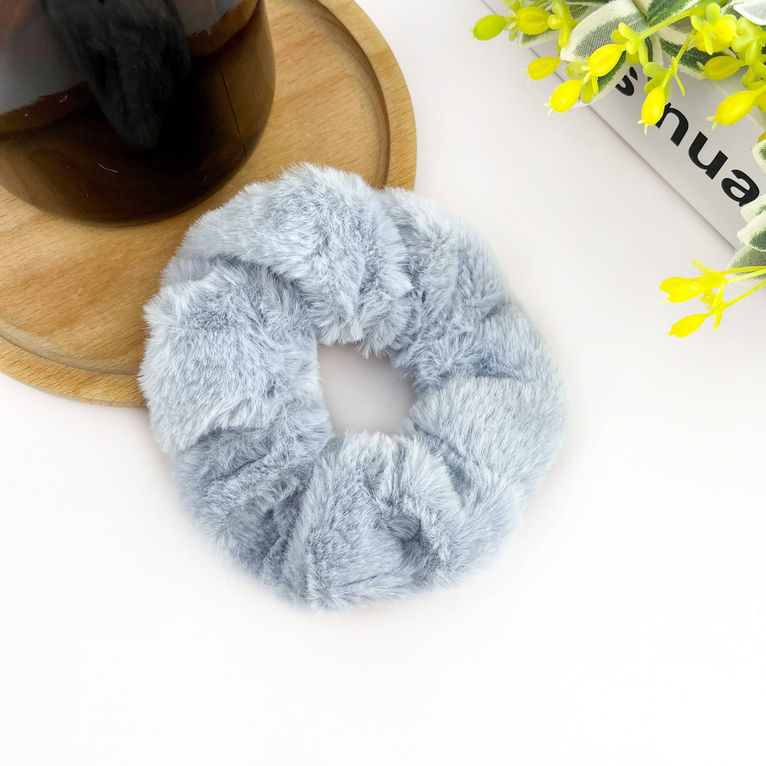 TheDivaSoap - Vendita all'ingrosso Scrunchie - Donna - Elastico per capelli grande a tinta unita5