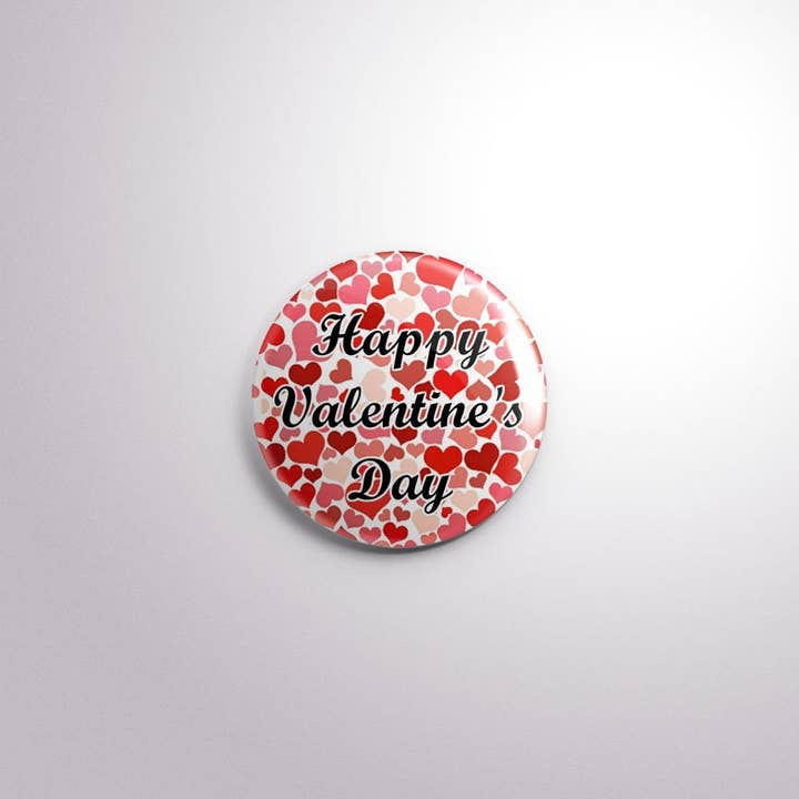 Exchangeables Badge Reels - Wholesale Lapel Pin/Button - Exchangeable Badge Button Valentines Day4