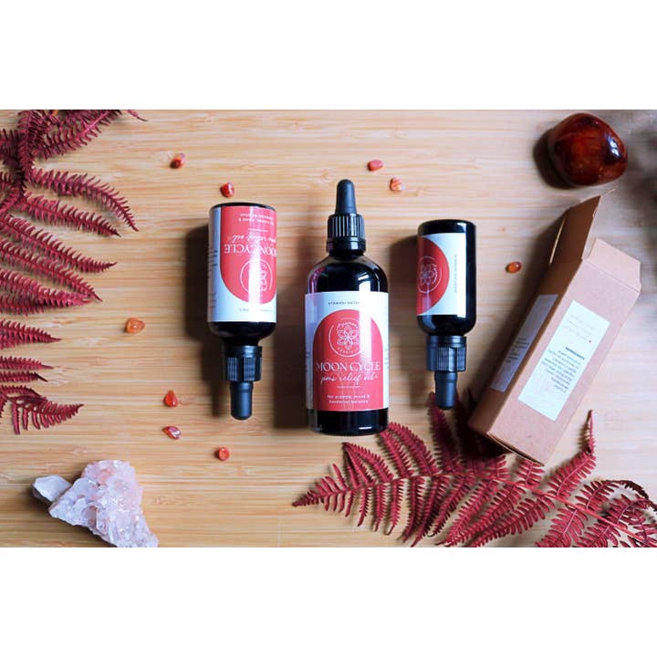 Ayamani Naturals - Wholesale Essential Oil - Moon Cycle PMS Relief Oil with Copaiba, Frankincense & More6