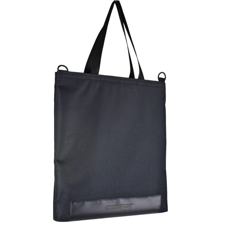 GOODSTART JONES – Großhandel Tragetasche – Unisex – Große Einkaufstasche 45x35 cm | SCHWARZ