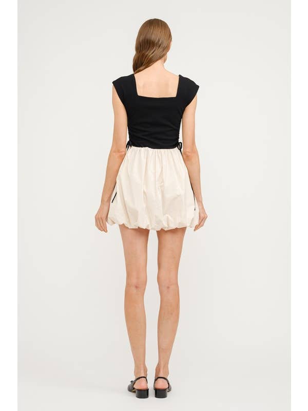 Black Natural Naella Dress for wholesale on Faire