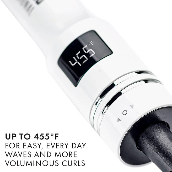 iTech361 - Wholesale Curling Iron/Wand - HOT TOOLS Pro Artist White Gold Digital Curling Iron, 1-1/2"1