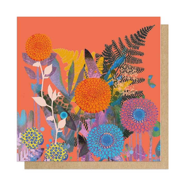 East End Prints - Greetings Cards & Postcards - Wholesale Everyday Greeting Card - Emerald Leaf Greetings Card0