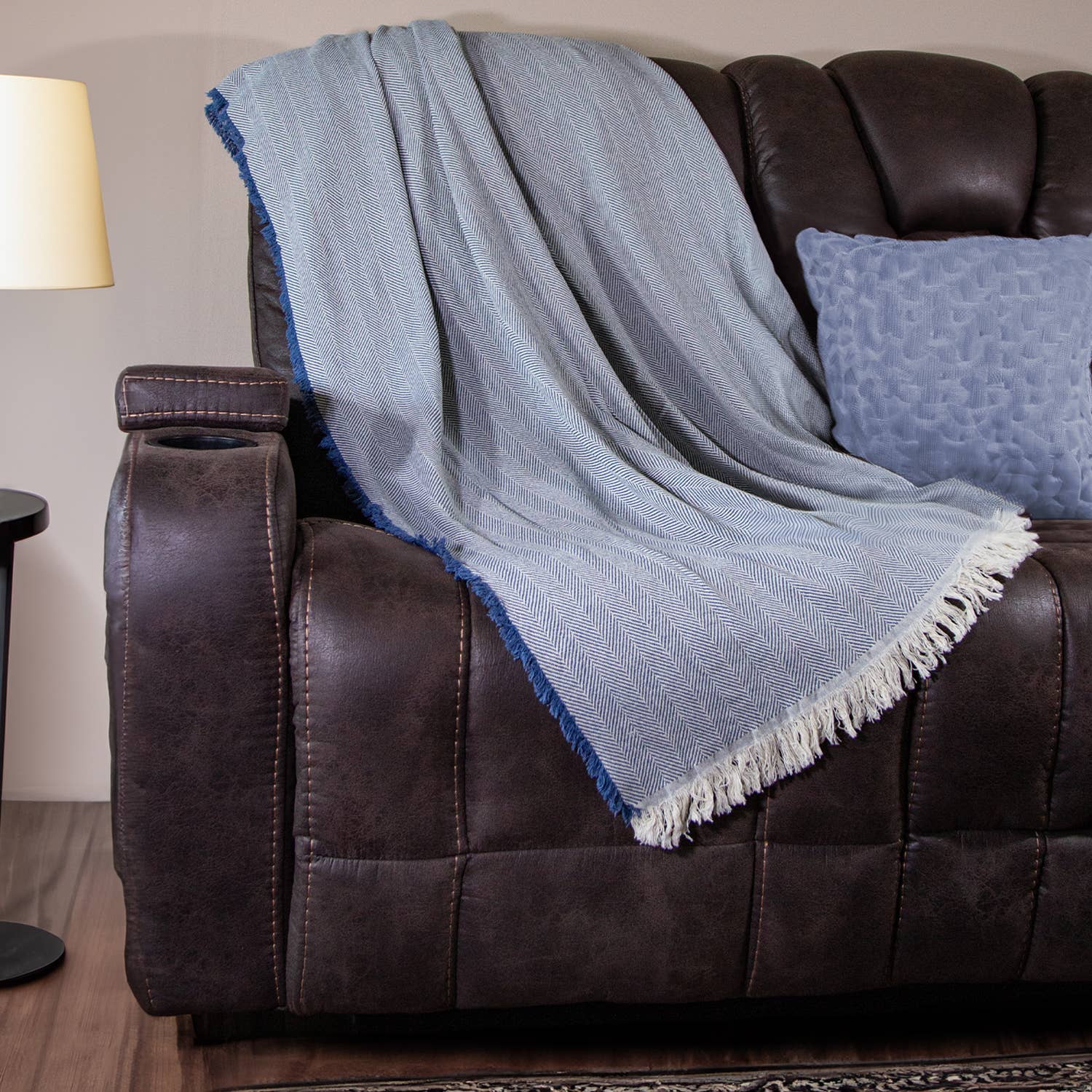 Country Cottons - Wholesale Throw Blanket - 100% Cotton Patterned Throw Blankets – 58″ x 62″5