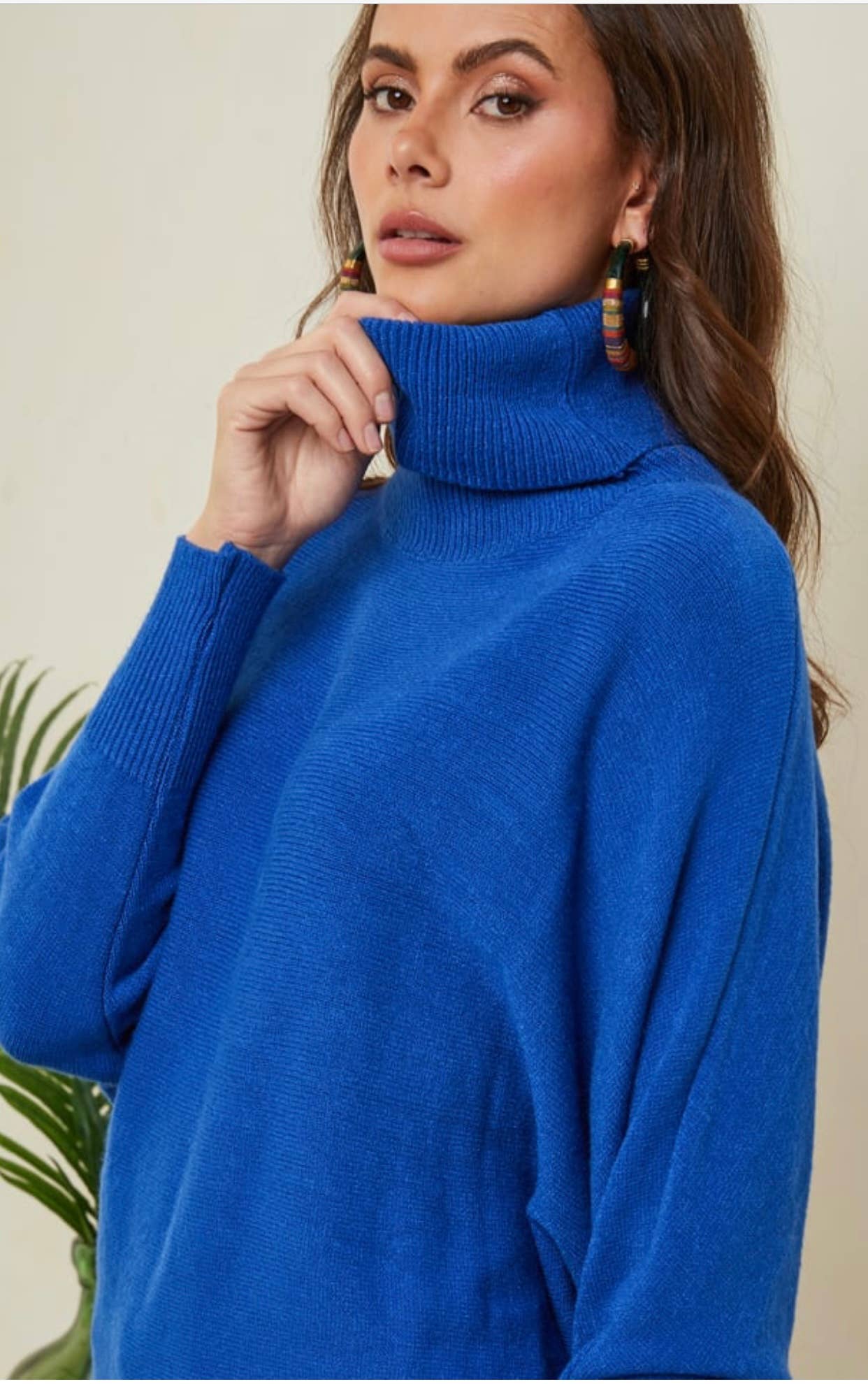 LÉA & LUC - Wholesale Knit Sweater - Women's - Turtleneck sweater REF. 61425