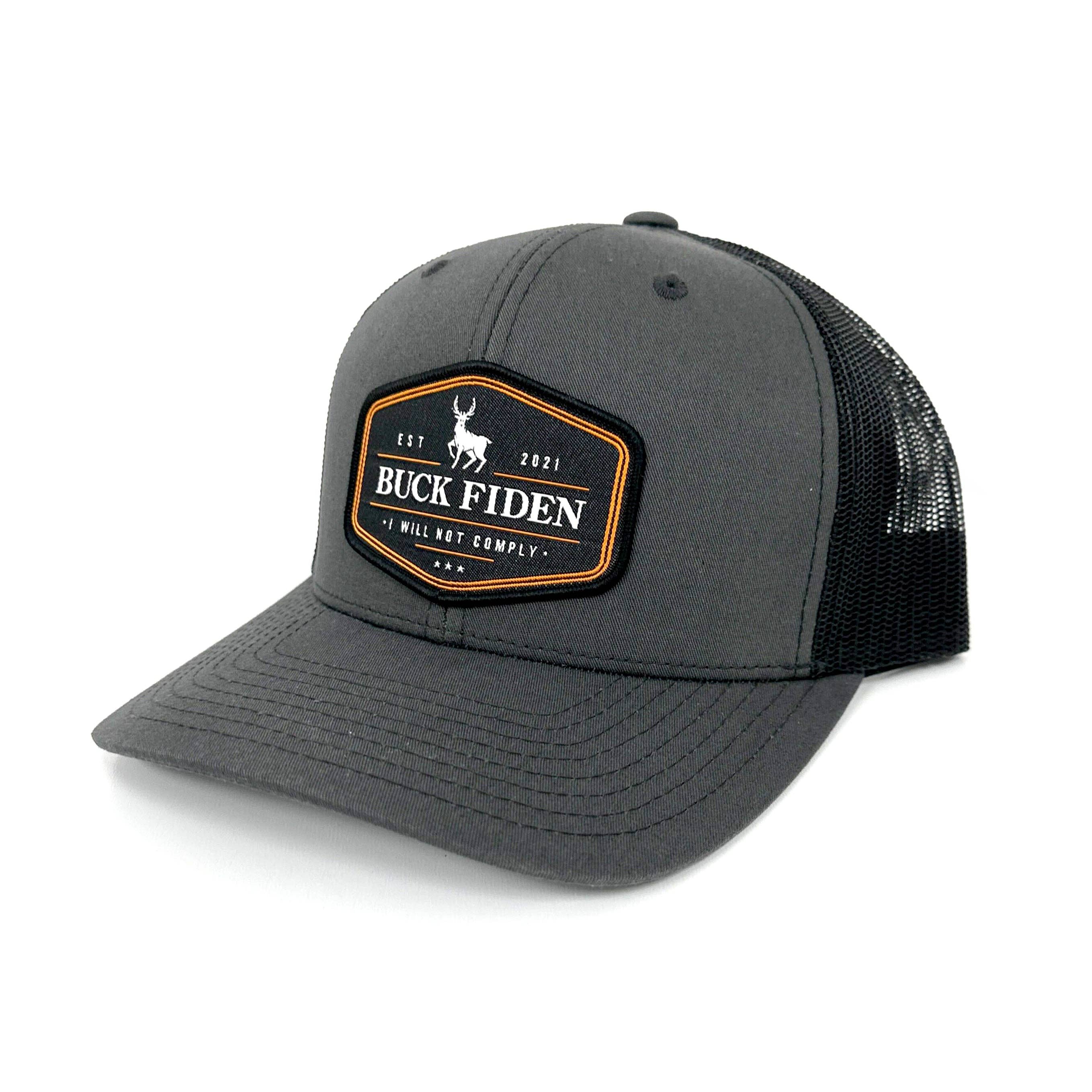 Shield Republic - Wholesale Trucker Hat - Men's - Buck Fiden Woven Patch Hat6