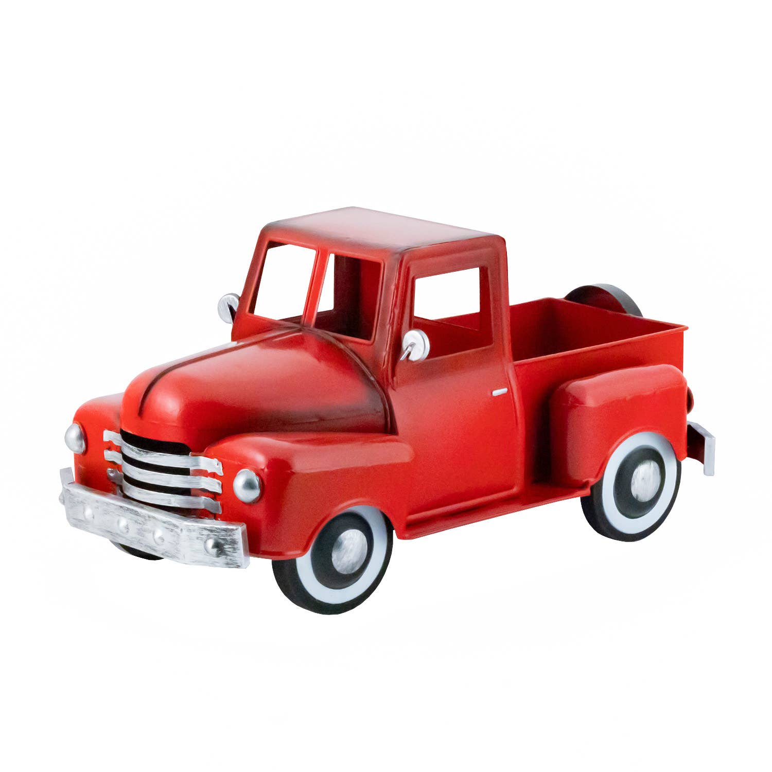 Zaer Ltd. International - Wholesale Christmas Decoration - Multi-Seasonal Iron Pickup Truck Glossy Red8