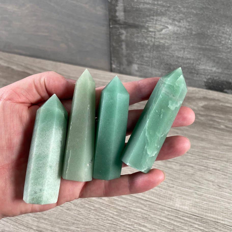 Keystone Crystals - Vendita all'ingrosso Pietra/cristallo spirituale - Obelisco di Pietra Preziosa 1-2 oz | Piccola Torre di Cristallo, Griglie e Decorazioni45