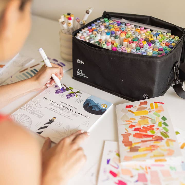 Doster Paper Co. - Wholesale Colouring and activity book – adult - North Carolina Alphabet Coloring Book W/ PERFORATED SHEETS!1