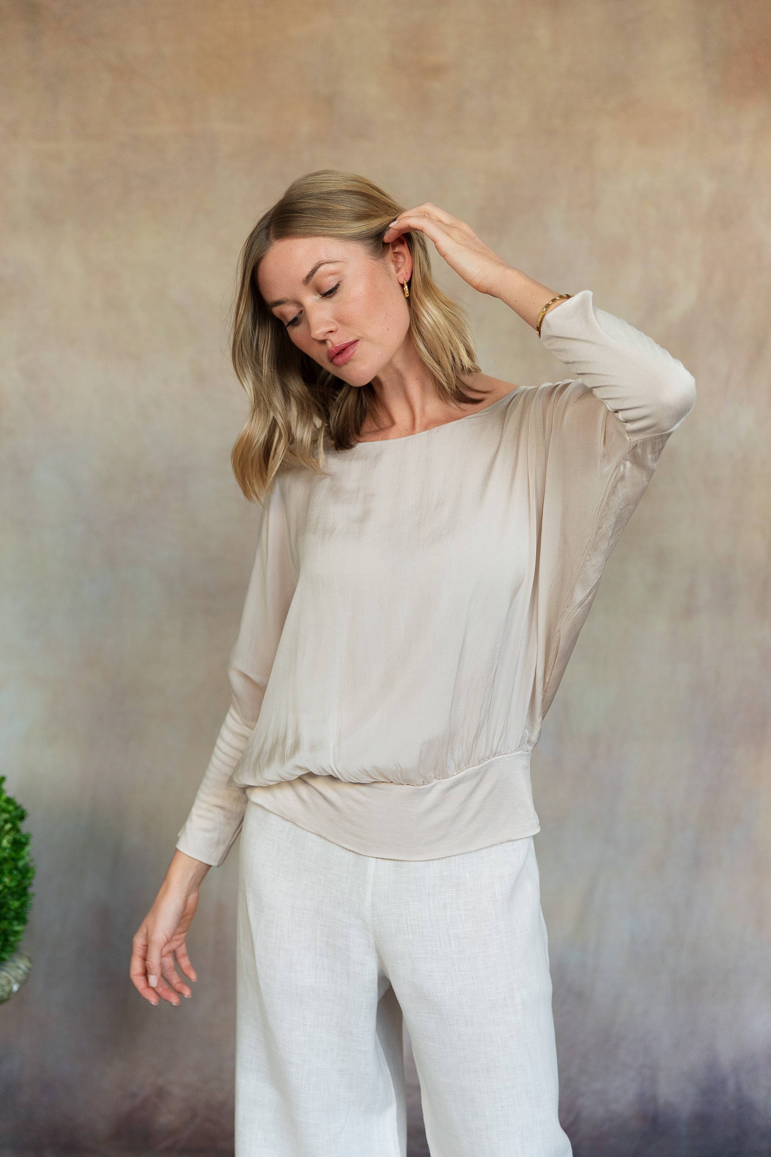 CobbleStone Living - Wholesale Blouse - Women's - Cassandra Italian Silk Top6