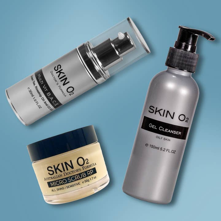 Skin O2 – Engroshandel Ansigtsplejesæt – Mænd – Mænds hudpleje Starter Bundle