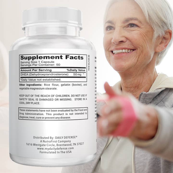DAILY DEFENSE - Wholesale Oral Supplement/Vitamin - DHEA 50MG1