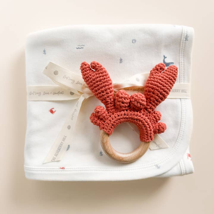 The Blueberry Hill – Engroshandel Suttebrik - Baby – Bidering Krabbe Hæklet Bomuld Baby Gave Forår Sommer Strand6