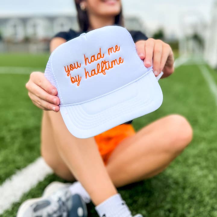 Game Day Trucker Hat, Embroidered, Game Day Accessories for wholesale by Bash