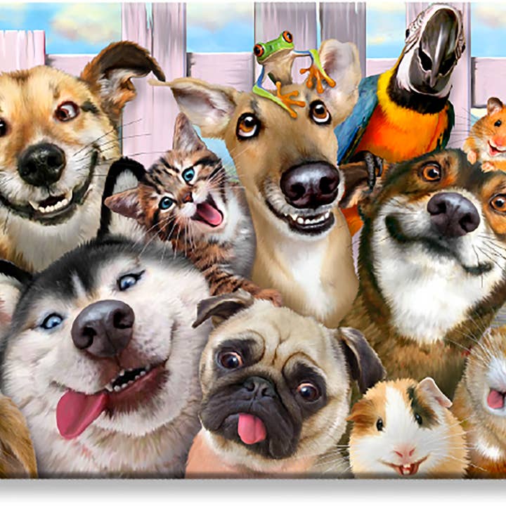 Your Favourite Pets Selfie on a Myne Card for wholesale by Myne Cards